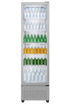 Haier HVC 505 GT5, 5 Star, Touch LED Visi Cooler Glass Door, Adjustable Shelves, Single Door Commercial Refrigerator (500 L, Grey)