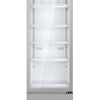 Haier HVC 405 GT5, 5 Star, Touch LED Visi Cooler Glass Door, Adjustable Shelves, Single Door Commercial Refrigerator (400 L, Grey)