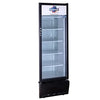 Rockwell 358Ltr, Single Glass Door Visi Cooler, Internal LED, Dynamic Cooling (RVC390B, Black)