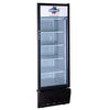 Rockwell 358Ltr, Single Glass Door Visi Cooler, Internal LED, Dynamic Cooling (RVC390B, Black)