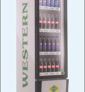 Western SRC 280-GL Visi Cooler Single Door and Glass Door Commercial Refrigerator (280 L, Black)