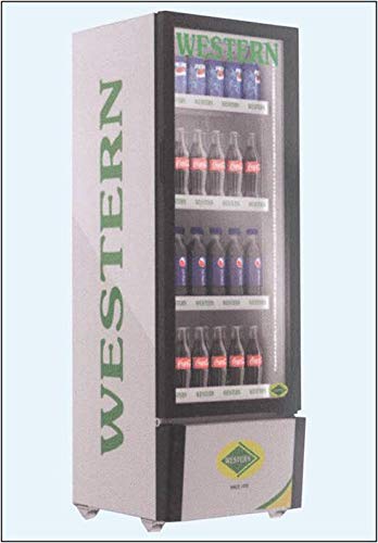 Western SRC 280-GL Visi Cooler Single Door and Glass Door Commercial Refrigerator (280 L, Black)