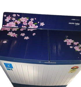 Voltas Beko 8 kg Semi Automatic Top Load Washing Machine Blue wtt80dblg/blsswh5glde with 5 year comprehensive warranty