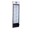 Rockwell 448Ltr, Single Glass Door Visi Cooler, Internal LED, Dynamic Cooling (RVC550B, Black)