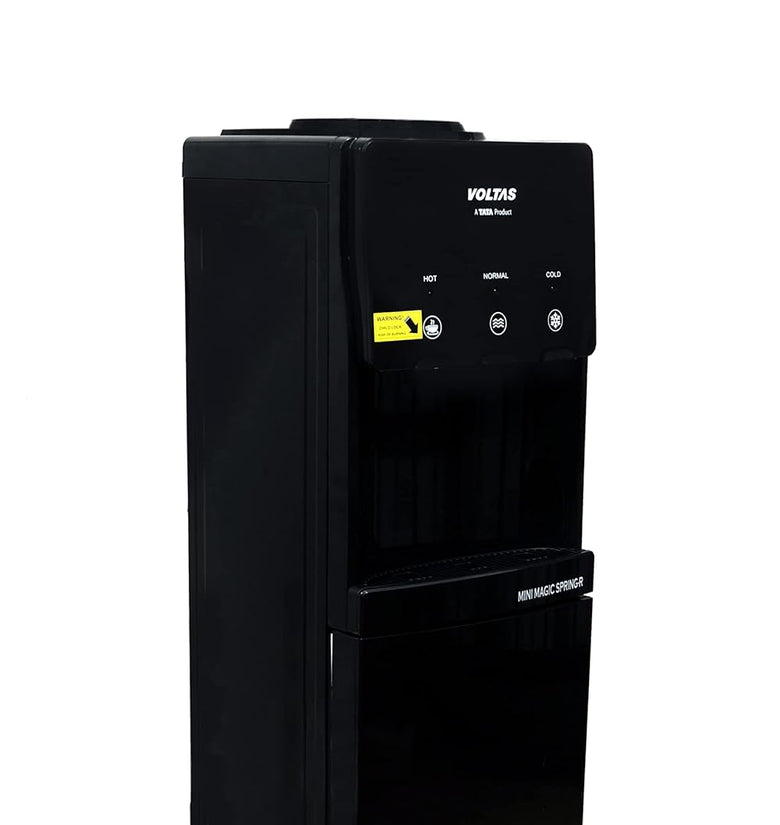 Voltas Spring-R Water Dispenser with Three Temperature Tap and Small Refrigerator