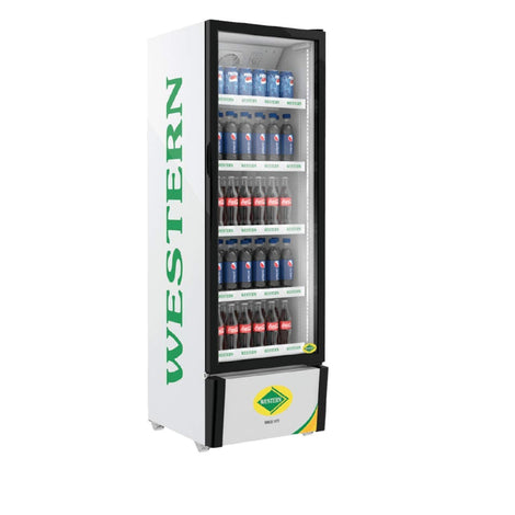 WESTERN Visi Cooler SRC380GL | HIGH AMBIENT | SAFETY COMPLIANT | IP24 | Air- Cooled, Low Power Consumption, Heavy-Duty Compressor