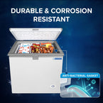Blue Star HT3-N230, 230 Liter Hard Top Single Door Deep Freezer (215 Liter, White, 3-star) (2026 MODEL)