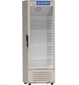 Blue Star 300 Litres Single Door Visi Cooler (SC300F, Grey)