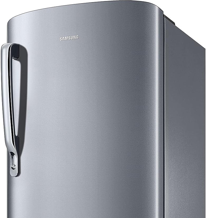 Samsung 184L 2 Star Digital Inverter Direct-Cool Single Door Refrigerator(RR20C2712S8/NL,Elegant Inox)