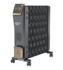 Havells 13 Fin Hestio Wave Fin OFR (Oil Filled Radiator)|Room Heater|2900 W|3 Heat Settings & PTC Fan Heater|Inclined Control Panel|Retractable Wheels| Comfortable Breathing|360° Heating (Black)