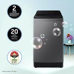 Samsung 10 Kg 5 Star Wi-Fi Enabled Inverter Fully Automatic Top Loading Washing Machine (WA10BG4546BDTL Versailles Gray, Ecobubble)