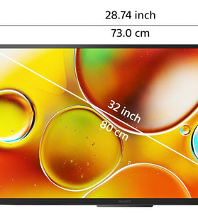 Sony BRAVIA 80 cm (32 inches) HD Ready Smart LED Google TV KD-32W835 (Black)