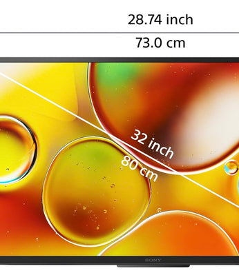 Sony BRAVIA 80 cm (32 inches) HD Ready Smart LED Google TV KD-32W835 (Black)