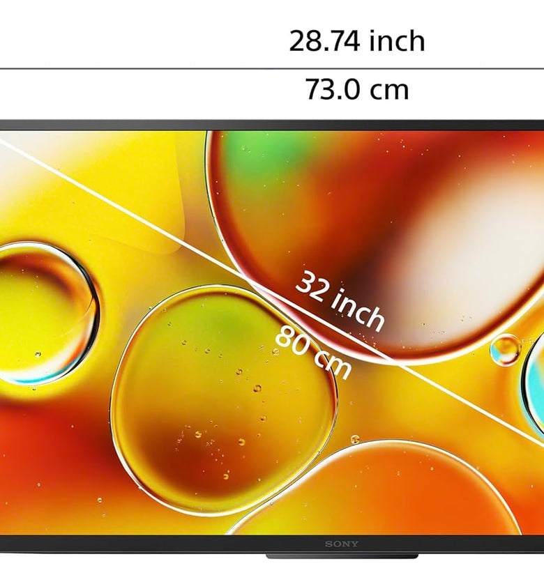 Sony BRAVIA 80 cm (32 inches) HD Ready Smart LED Google TV KD-32W835 (Black)