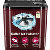 LG 11.5 kg, 5 Star, Roller Jet Pulsator with Soak, Wind Jet Dry Technology, Semi-Automatic Top Load Washing Machine (2025 Model, P115ASDAZ, Smart Filter & Rat Away feature)