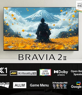 Sony 108 cm (43 inches) BRAVIA 2M2 Series 4K Ultra HD Smart LED Google TV K-43S22BM2