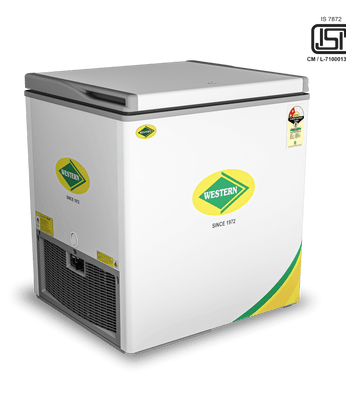 WESTERN D225H122 DEEP FREEZER , 190 LTRS GROSS STORAGE