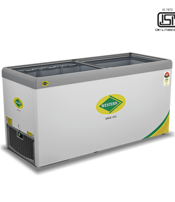 WESTEN F450GL25 GLASS TOP DEEP FREEZER