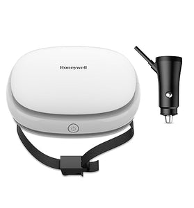 Honeywell Move Pure3 Car Air Purifier, Hepa filter & Formaldehyde which removes 99.9% dust & smoke, CADR upto24 m³/h with 3xUSB ports,