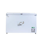 Rockwell 350DDU Hard Top Deep Freezer, Double Door, 4 Years Warranty, Convertible Freezer/Cooler, Low Power Consumption Chest Freezer