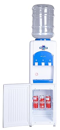 Rockwell Water Dispenser with Refrigerator, Xtra Pure R, Hot, Cold & Normal, Low Power Consumption, White
