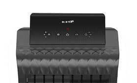 Symphony Diet 3D 55i+ Tower Air Cooler 55-litres with Magnetic Remote, 3-Side Cooling Pads, Auto Pop-up Touchscreen, Multistage Air Purification, & Low Power Consumption (Black & White) - 1sh