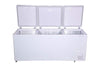 Voltas 600TD CF Metal Top Plastic Top Door Chest Freezer, 600 Liters, White - 1shoppingstore