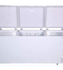 Voltas 600TD CF Metal Top Plastic Top Door Chest Freezer, 600 Liters, White - 1shoppingstore