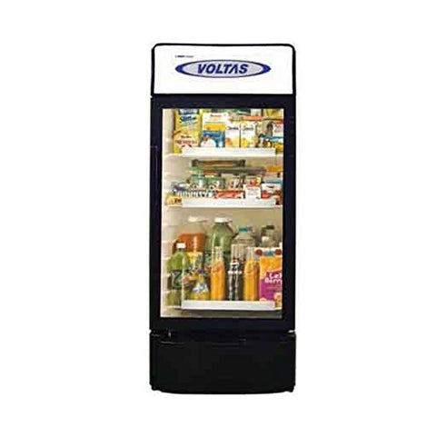 Voltas VC320 Visi Cooler Plastic Single Door, 320 Liters, Black - 1shoppingstore