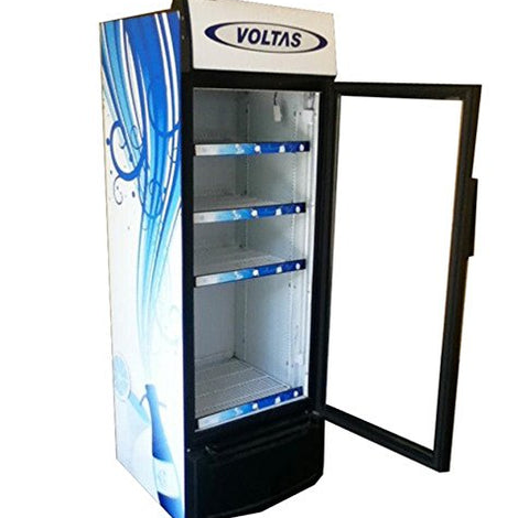 Voltas VC220 Visi Cooler Single Door, 220 Liters, Black