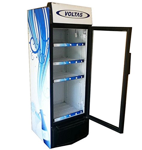 Voltas VC425 Visi Cooler Single Door, 425 Liters, Black - 1shoppingstore