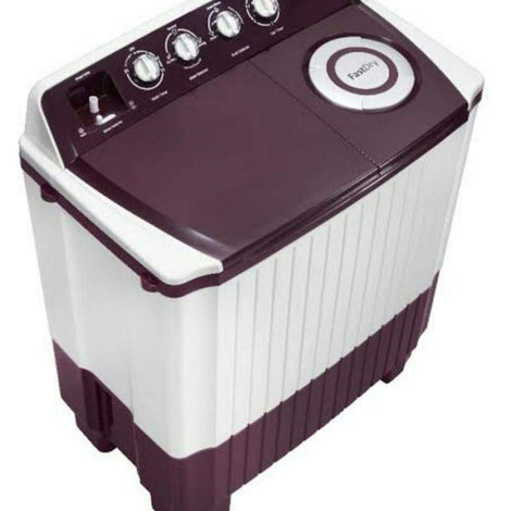 VOLTAS BEKO 7 Kg 5 Star Semi-Automatic Top Loading Washing Machine WTT70ALIM (Burgundy) - 1shoppingstore