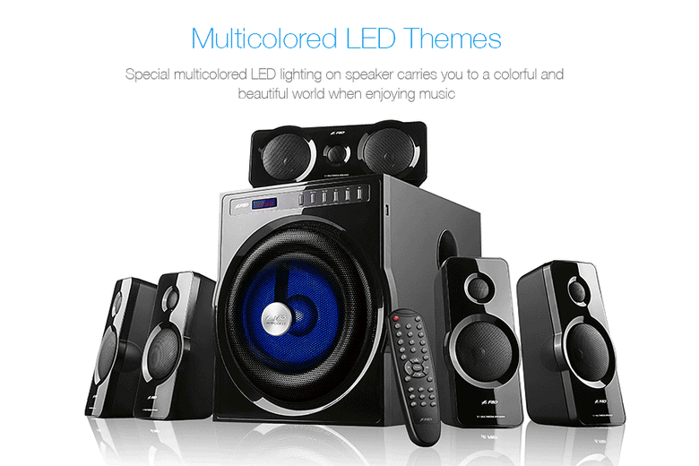 F&d bluetooth speakers 2024 5.1