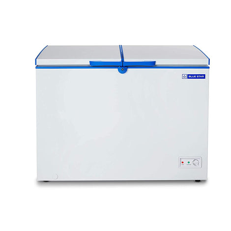 Blue Star CHF300 Double Door Deep Freezer (284 L, White) - 1shoppingstore