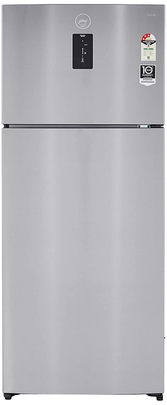 Godrej 470 L 3 Star ( 2019 ) Frost free Double Door Refrigerator (R T EON VESTA 485MDI3.4, Platinum Steel) - 1shoppingstore