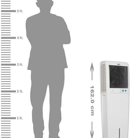 Symphony Storm 100T 100 Ltrs Air Cooler (White) - 1shoppingstore