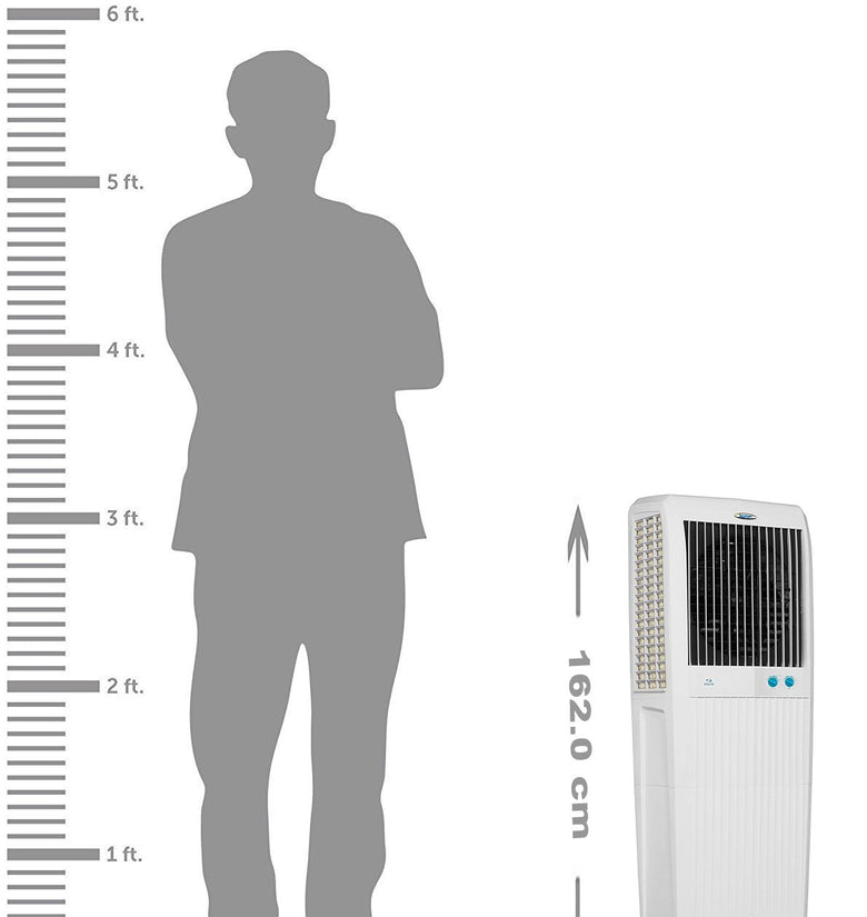 Symphony Storm 100T 100 Ltrs Air Cooler (White) - 1shoppingstore