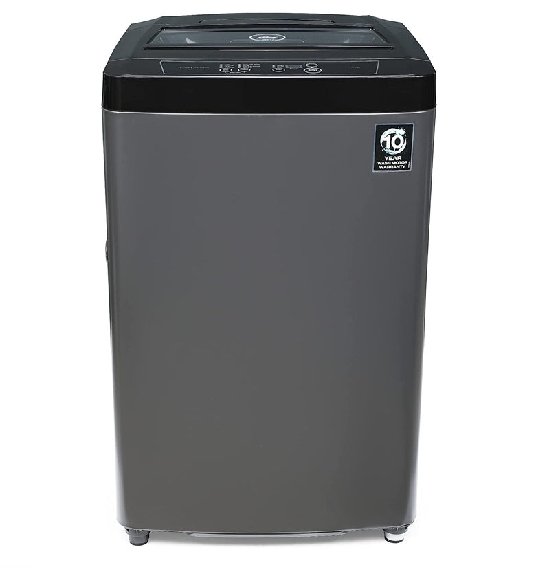 Godrej 7.5 Kg 5 Star Fully-Automatic Top Loading Washing Machine with In Built Heater (WTEON ADR 75 5.0 FDTH GPGR, Graphite Grey)