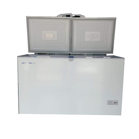 Voltas 400 Litre Combo Freezer CB FC HT 400 SD PCM (Freezer + Cooler) Double Door Hard Top