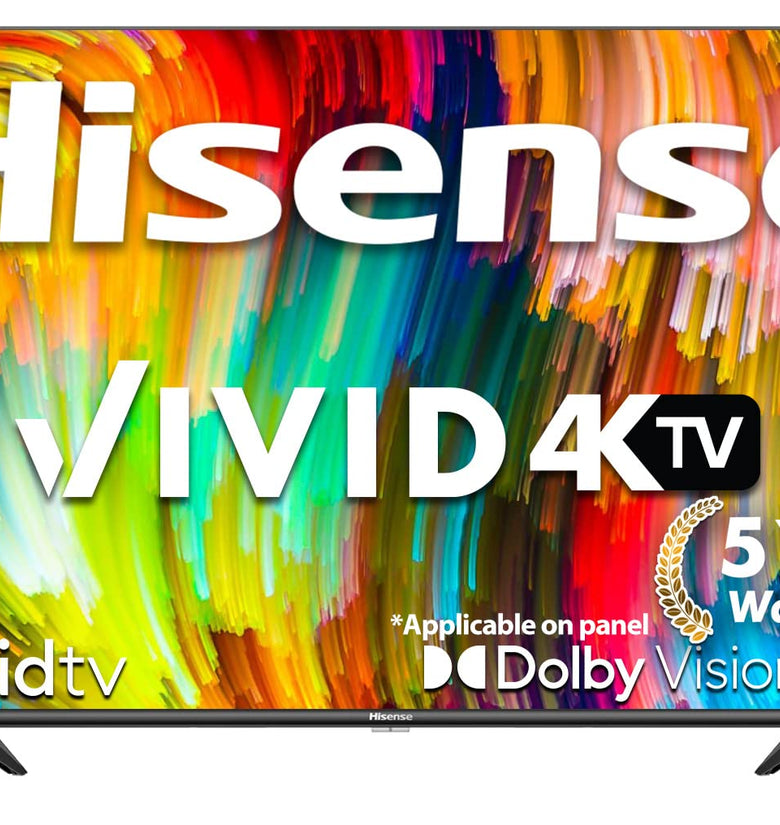 Hisense 108 cm (43 inches) 4K Ultra HD Smart Certified Android LED TV 43A6GE (Black) (2021 Model) | With Dolby Vision and ATMOS