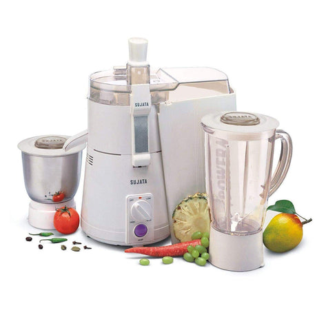 Sujata Powermatic Plus 900 Watts Juicer Mixer Grinder - 1shoppingstore