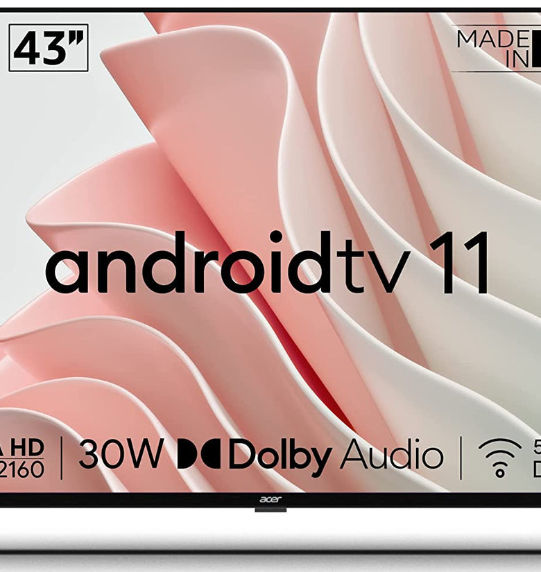 Televisor 43” LED de 109cm 4K UHD Android TV