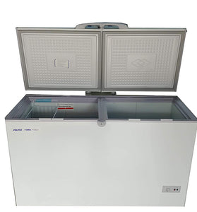 Voltas 300 Litre Combo Freezer CB FC HT 300 SD PCM (Freezer + Cooler) Double Door Hard Top