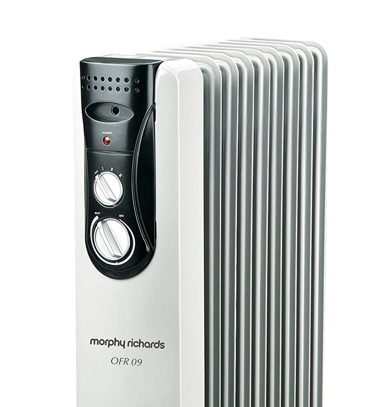 Morphy Richards OFR 09 2000-Watt Oil Filled Radiator (Grey) - 1shoppingstore