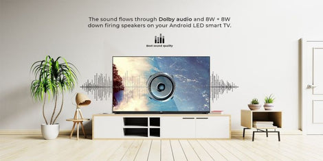 BPL 81.28 cm (32 inch) HD Ready Android Smart TV with Dolby Surround Sound Technology, 32H-A4300