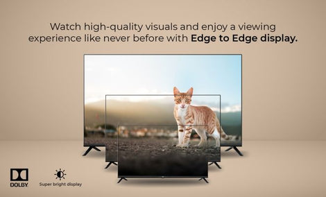 BPL 109.22 cm (43 inch) Full HD LED TV, A1000 43F-A1000