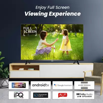 TCL S65A Series 79.97 cm (32 inch) HD Ready LED Smart Android TV  (32S65A)